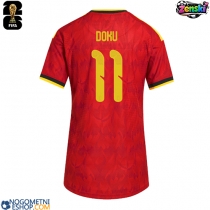 Ženski Nogometni dresi Belgija Jeremy Doku #11 Domači SP 2026 Kratek Rokav
